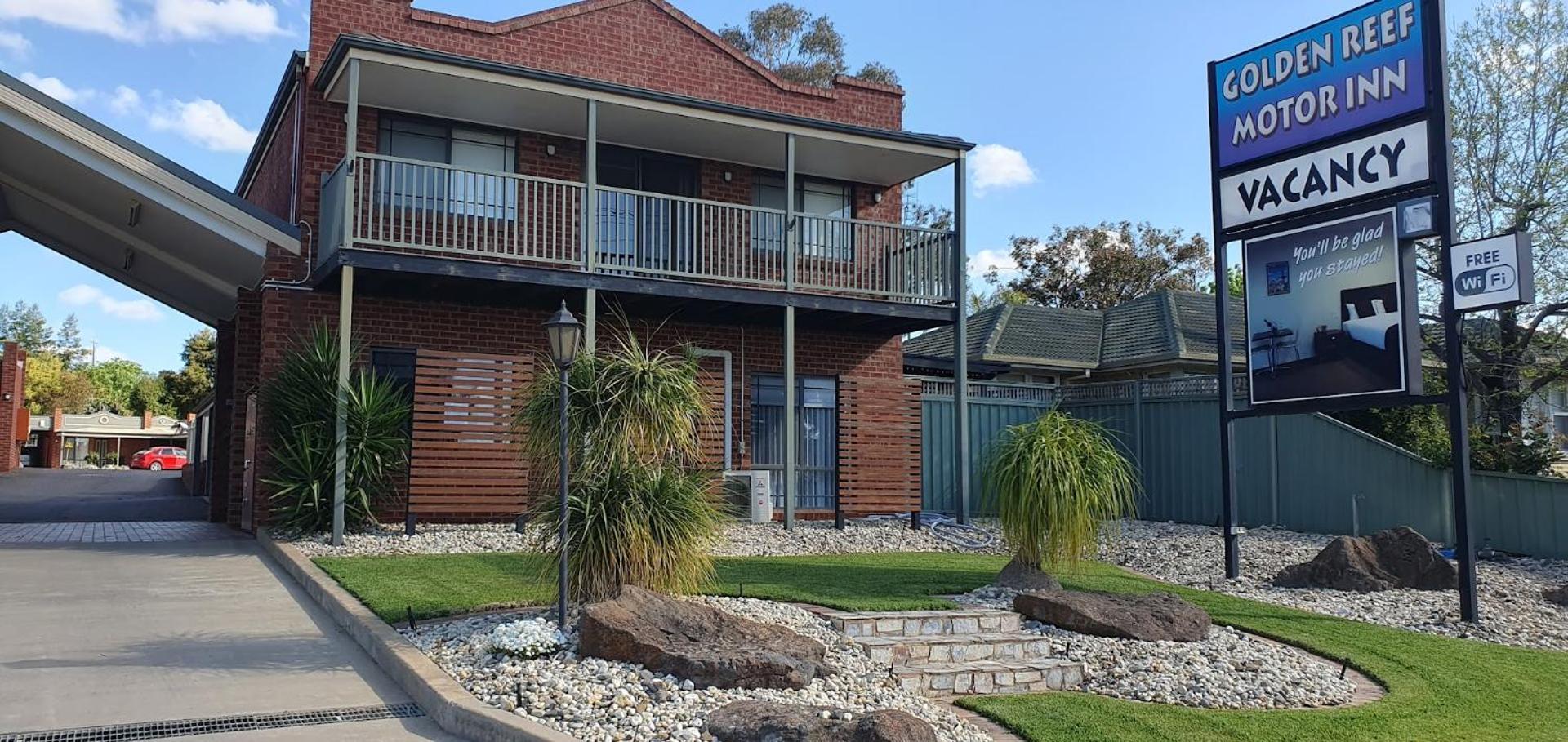 Golden Reef Motor Inn Bendigo Exterior photo
